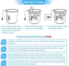 Easy Kitchen Portable Washing Machine