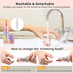 2-in-1 Electric Hair Remover and Trimmer