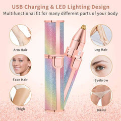 2-in-1 Electric Hair Remover and Trimmer